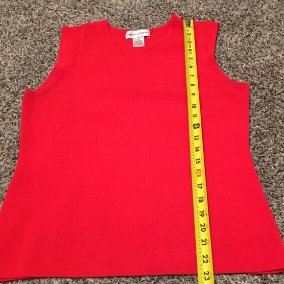 Womens red tank top size medium - Picture 10 of 12
